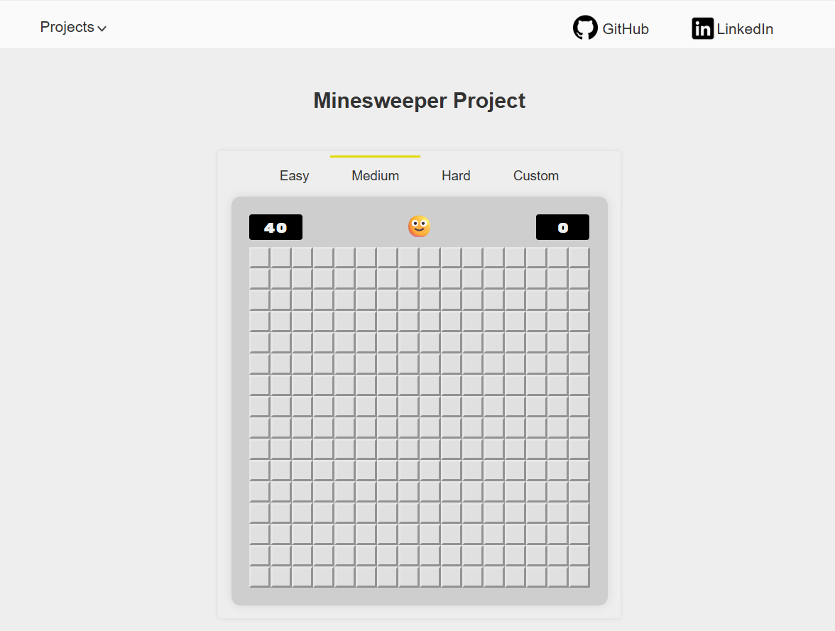 Minesweeper Game
